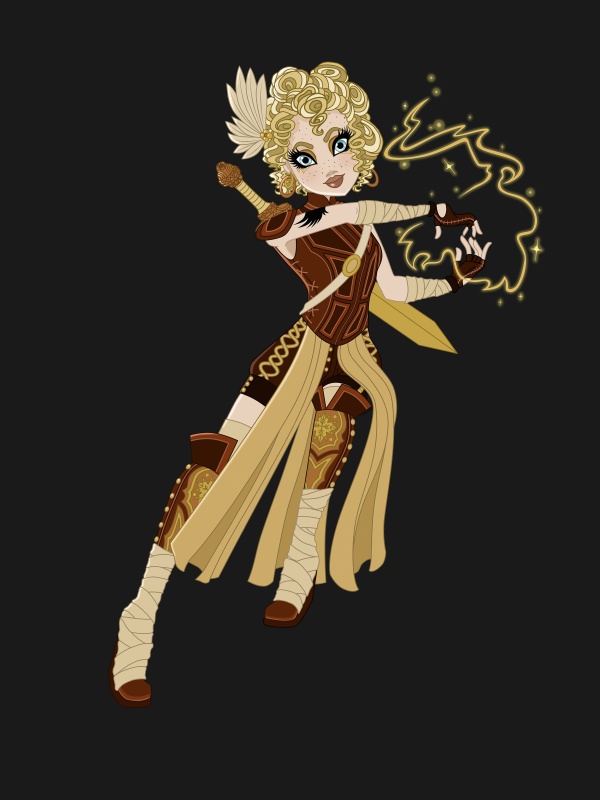 Audhild Magicheart - AI Character on RolePlai