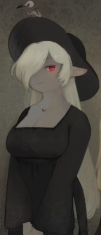 Enchantress Evangeline Hellebore - AI Character on RolePlai