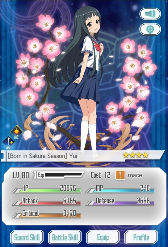 -Born in Sakura Season- Yui - AI Character on RolePlai