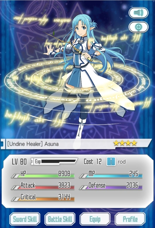 -Undine Healer- Asuna - AI Character on RolePlai
