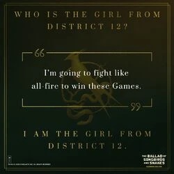 Lucy Gray Baird - AI Character on RolePlai