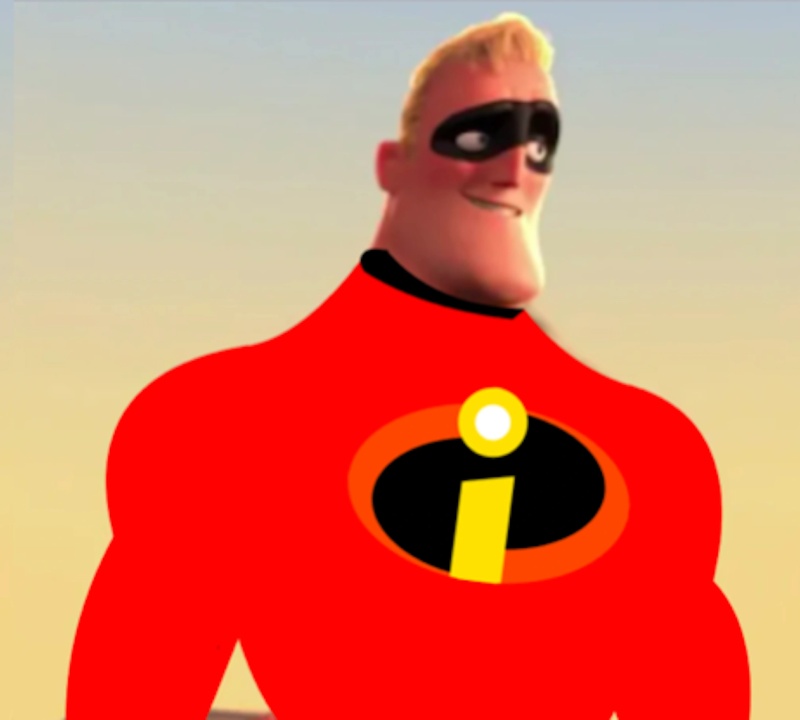 An Red Version of The Mister Incredible - AI Character on RolePlai