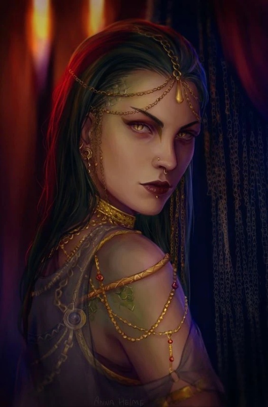 Marutavik Nefertari - AI Character on RolePlai