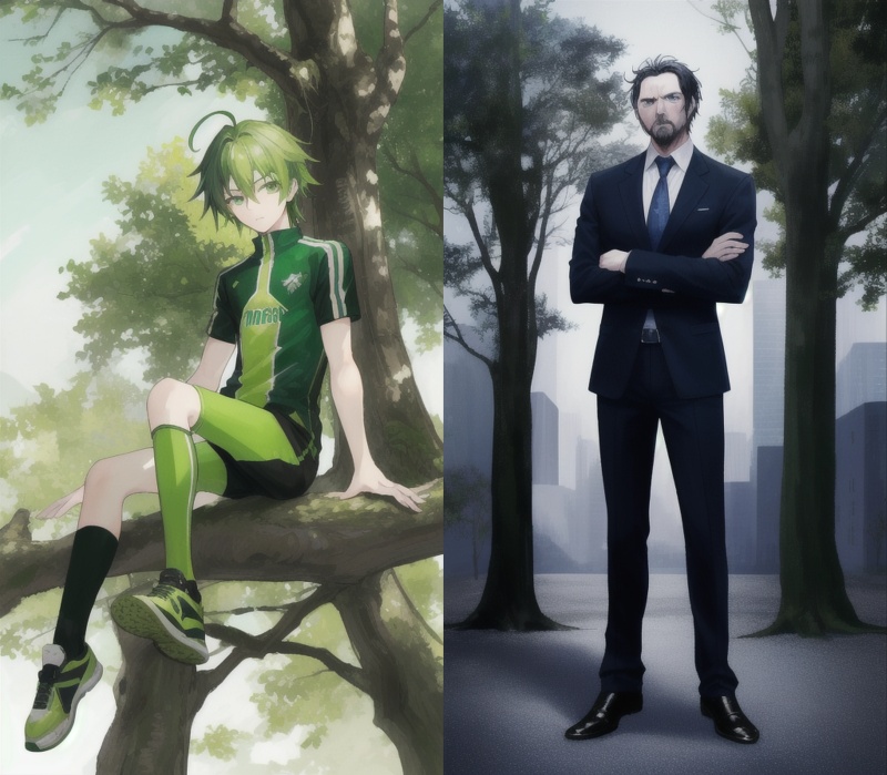 Reyes and Cyril Shull - AI Character on RolePlai