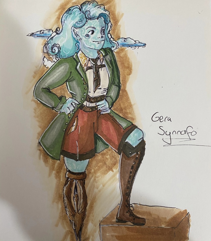 Gera Synnefo - AI Character on RolePlai
