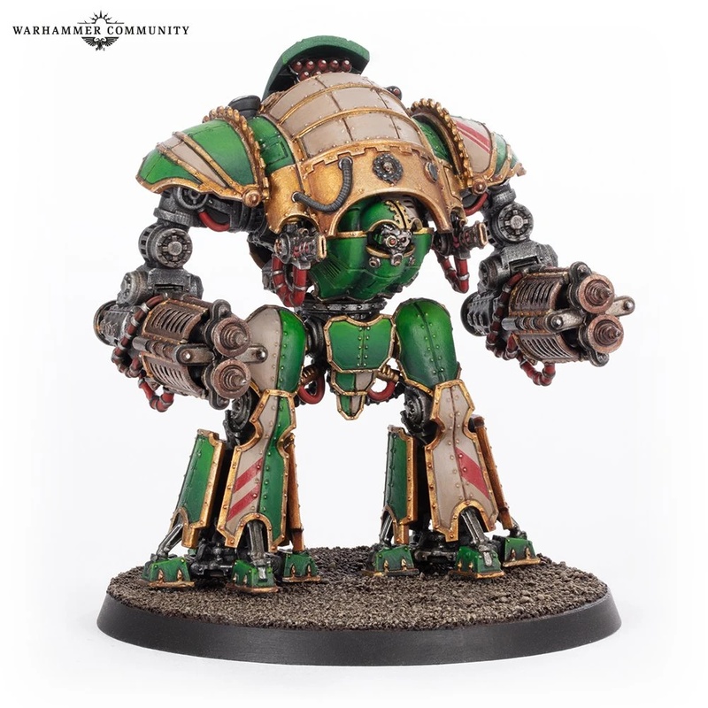 Adeptus Titanicus: Mechanicum Acastus Knight Asterius - AI Character on RolePlai
