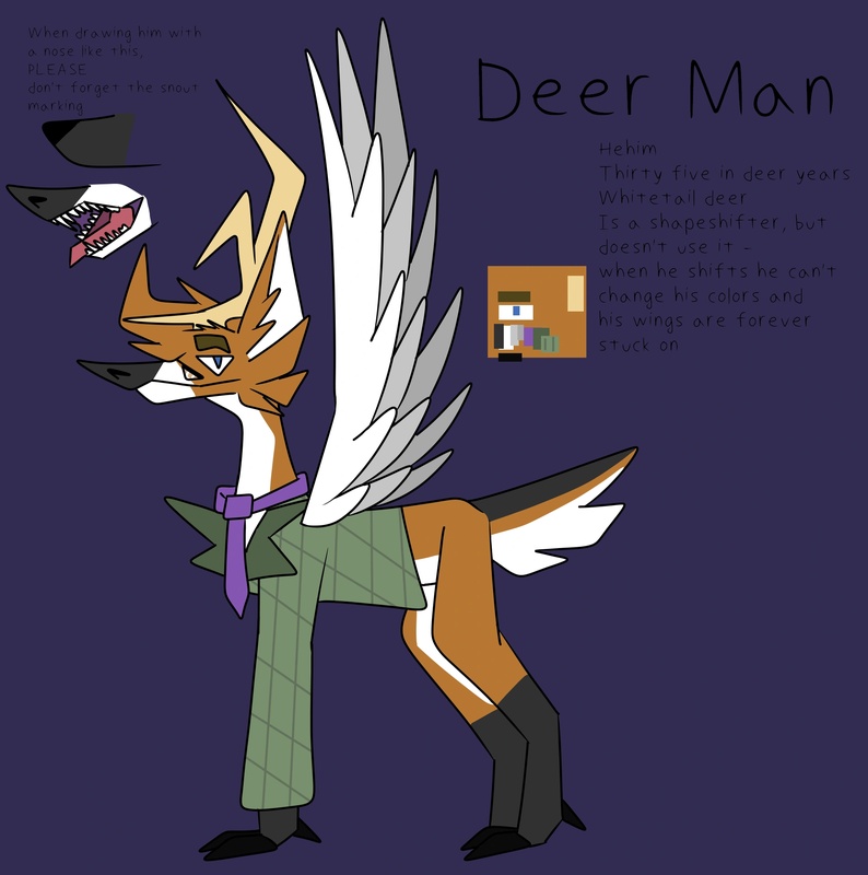 Deer Man - AI Character on RolePlai