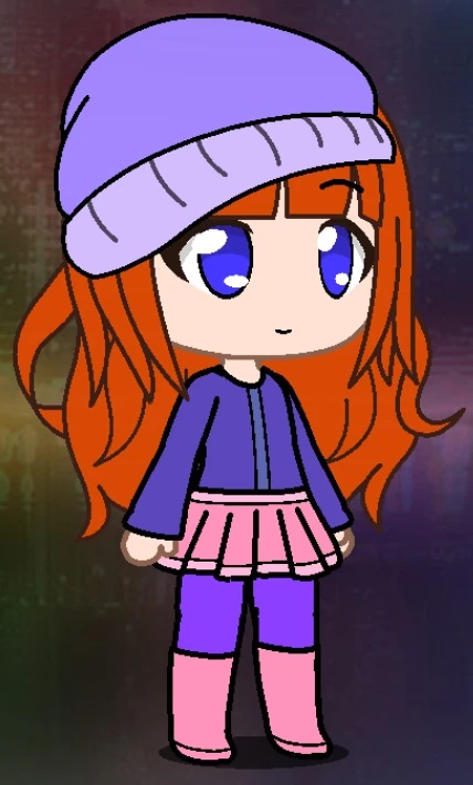 Girl with Purple Beanie - AI Character on RolePlai