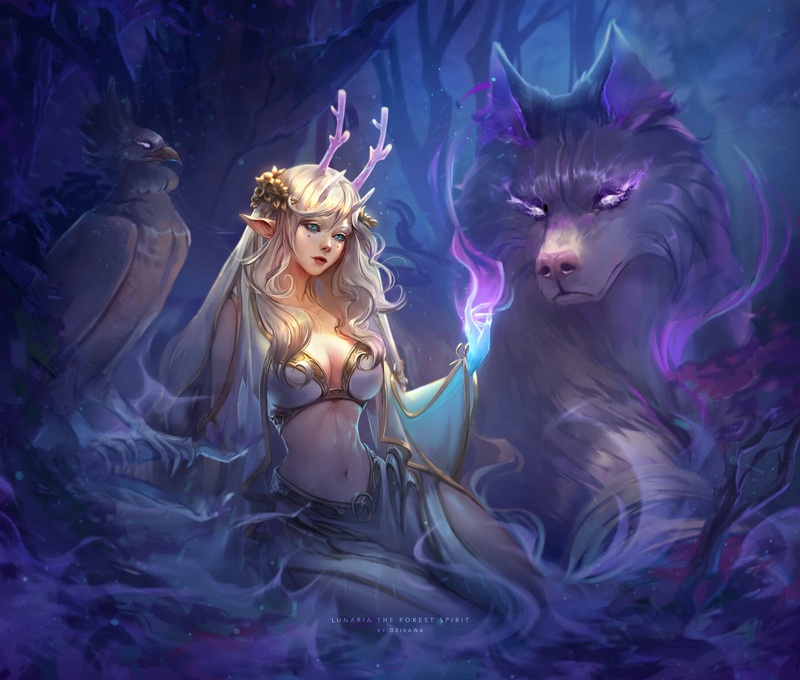 Lunaria - AI Character on RolePlai