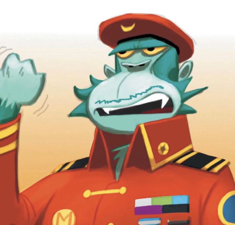 Major Monkey - AI Character on RolePlai