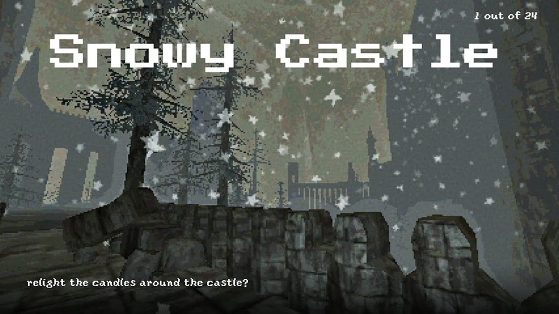 Snowy Castle Game - AI Character on RolePlai