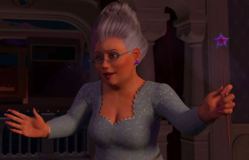 The Fairy GodMother of Shrek Media Franchise - AI Character on RolePlai