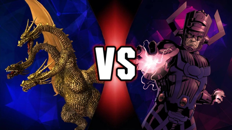 King Ghidorah vs Galactus - AI Character on RolePlai