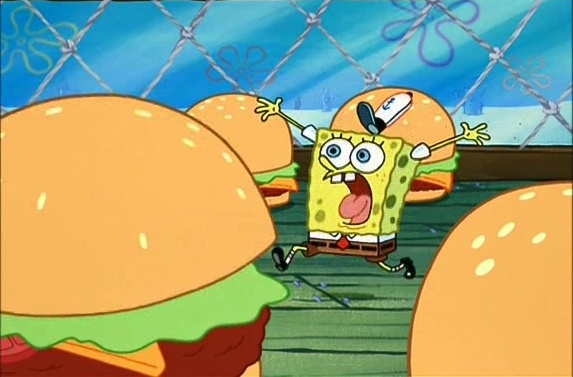 Giant Krabby Patties - AI Character on RolePlai