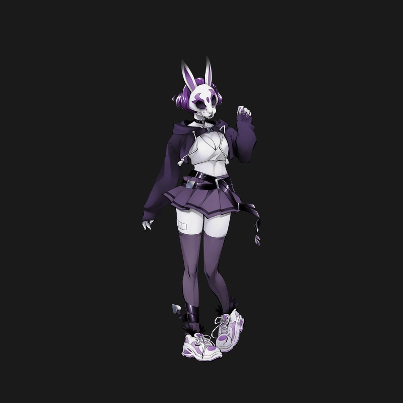 Neon Violet - AI Character on RolePlai