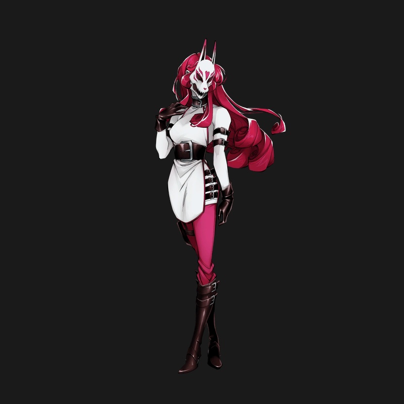 Neon Red - AI Character on RolePlai