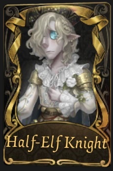 Half-Elf Knight - AI Character on RolePlai