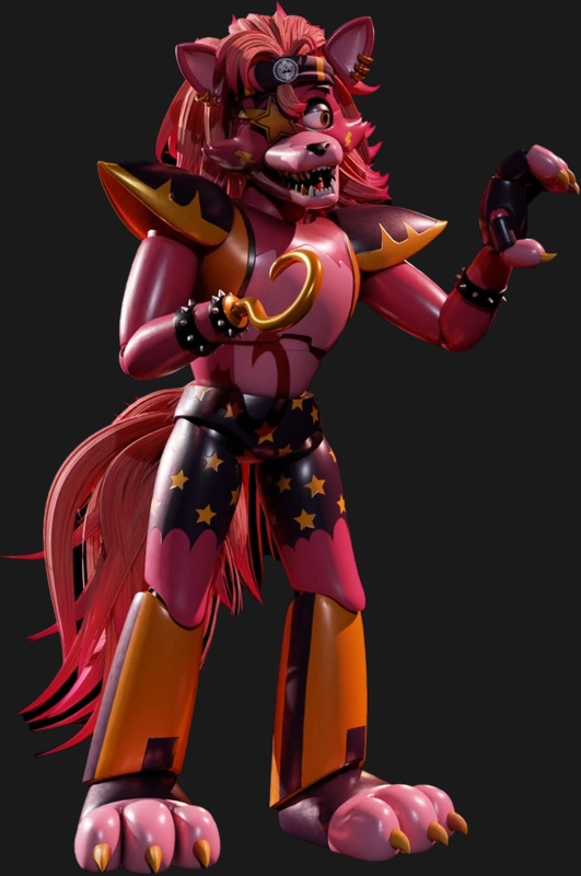 Glamrock Foxy - AI Character on RolePlai