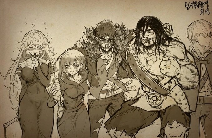 Five Great Heroes - AI Character on RolePlai