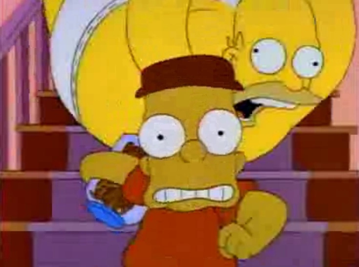 Bart and Jimbo plays with Milhouse and Dolph - AI Character on RolePlai
