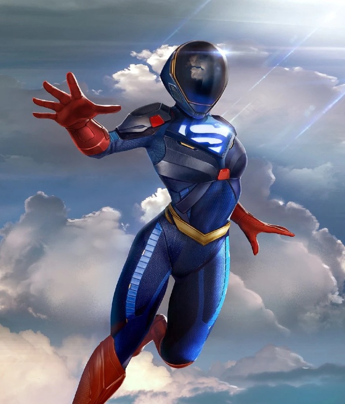 Multiverse Armored Supergirl - AI Character on RolePlai