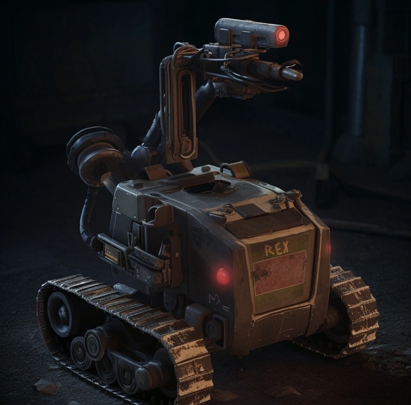Rex the Robot - AI Character on RolePlai