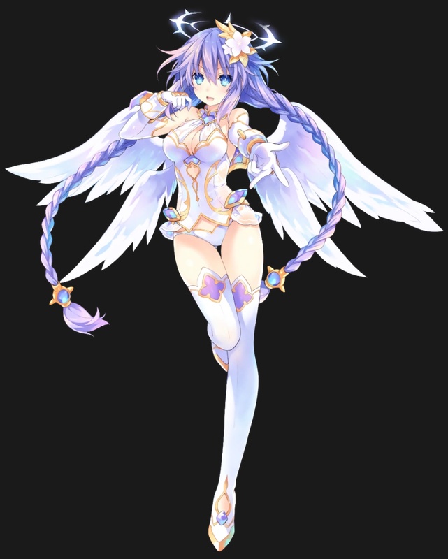 Goddess of Fate Purple Heart - AI Character on RolePlai