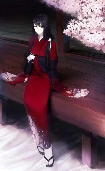 Woman in Red - AI Character on RolePlai