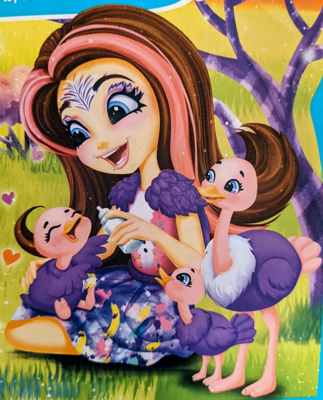Ofelia Ostrich - AI Character on RolePlai