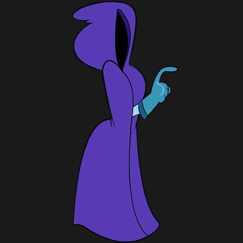 The Mysterious Hooded Woman - AI Character on RolePlai