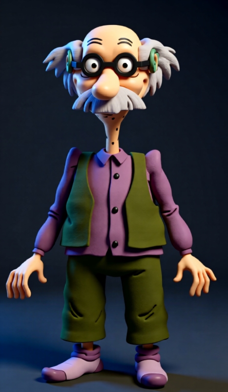 Grandpa Lou Pickles - Rugrats