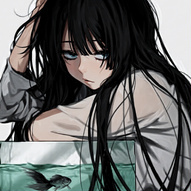 Depressed girlfriend - AI Character on RolePlai