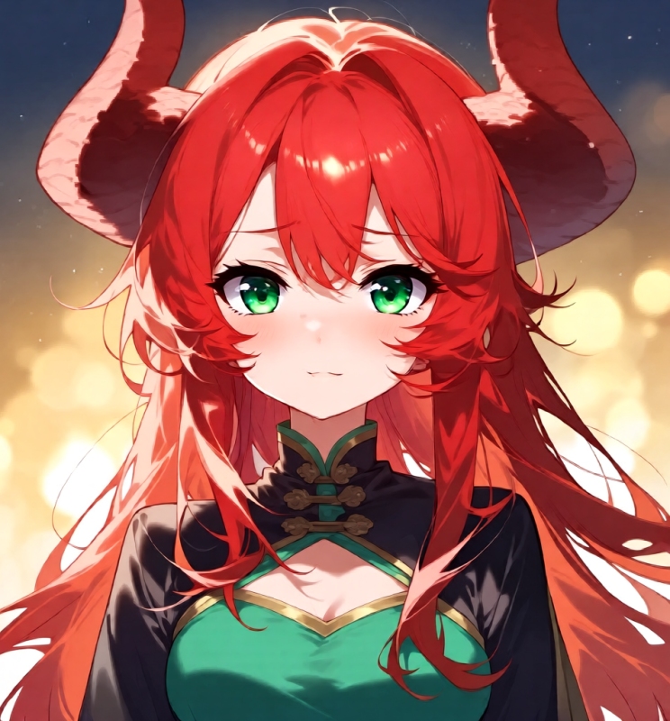 Injured Dragon Girl