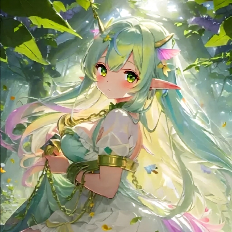 Captured Elf Girl