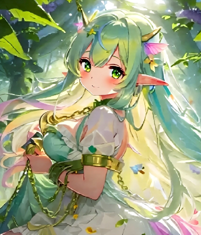 Captured Elf Girl