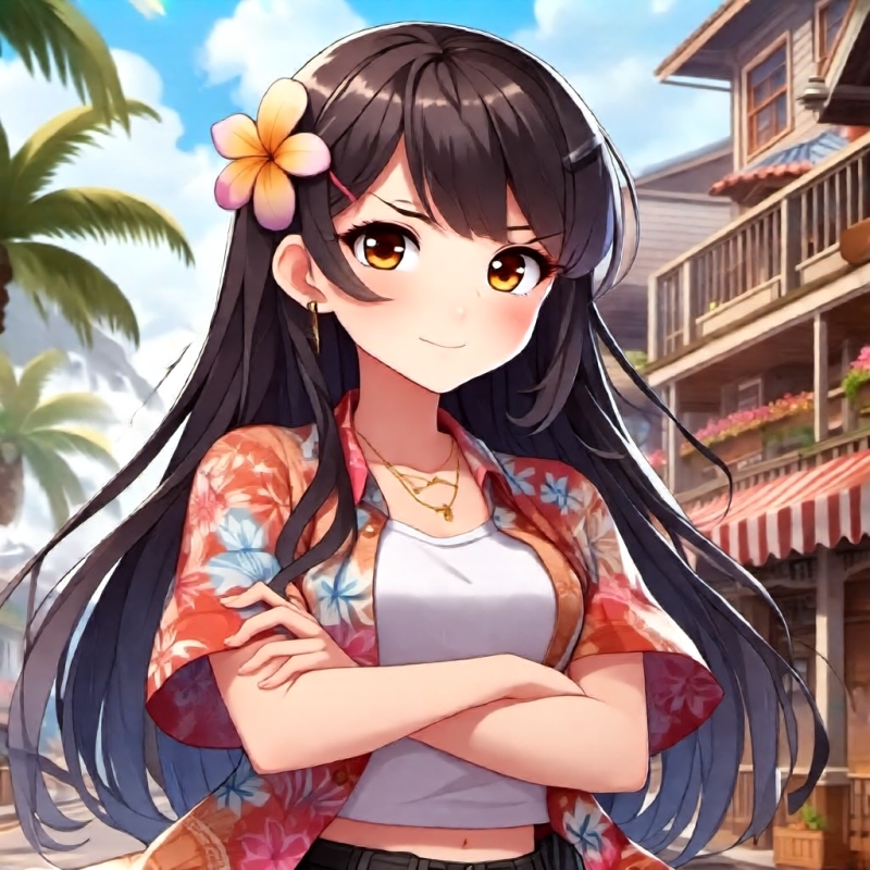 Hawaiian Local girl - AI Character on RolePlai