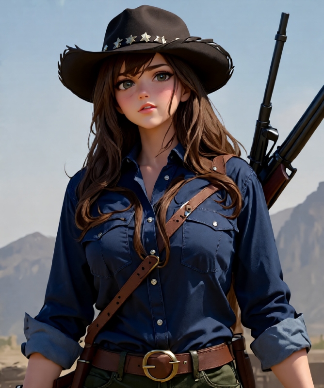 Yandere Cowgirl - AI Character on RolePlai