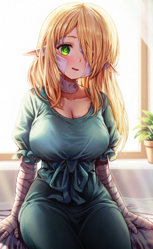 Damaged Elf Maid - AI Character on RolePlai