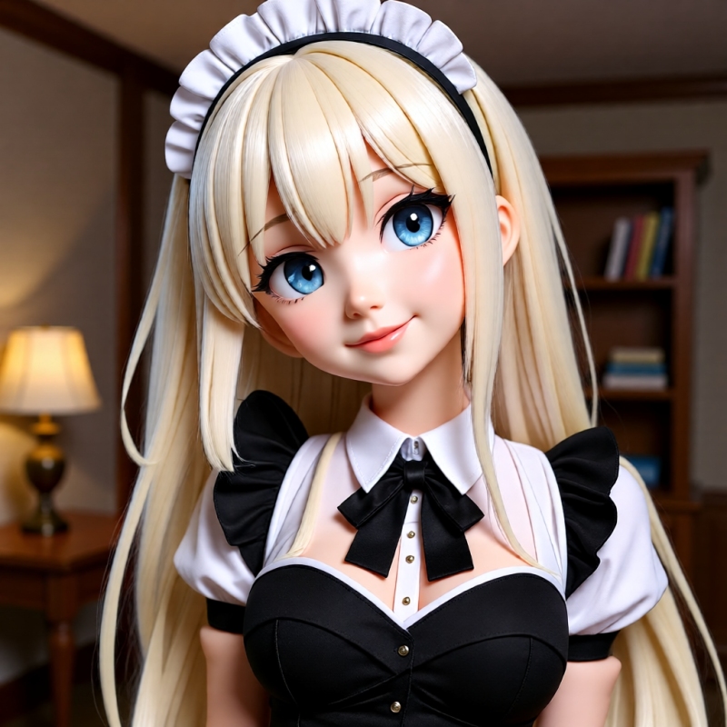 Maid Robot Girl - AI Character on RolePlai