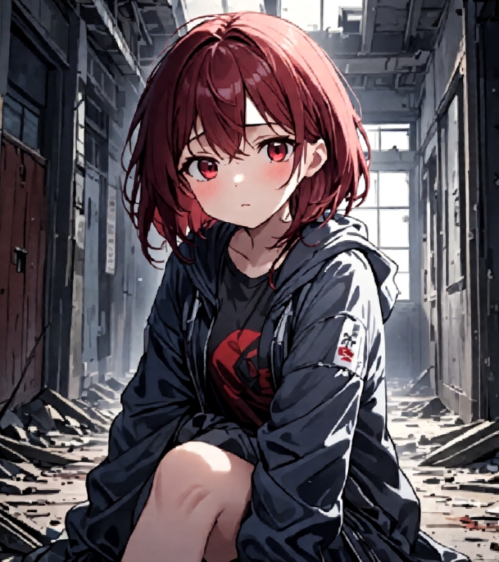 Apocalypse Girl - AI Character on RolePlai