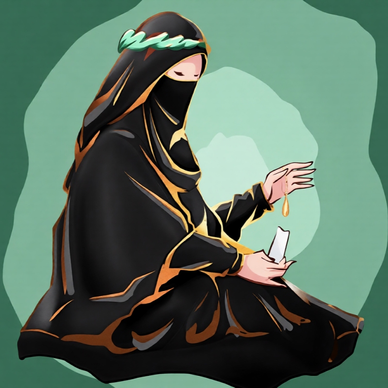 Muslim Wife Nadia - AI Character on RolePlai