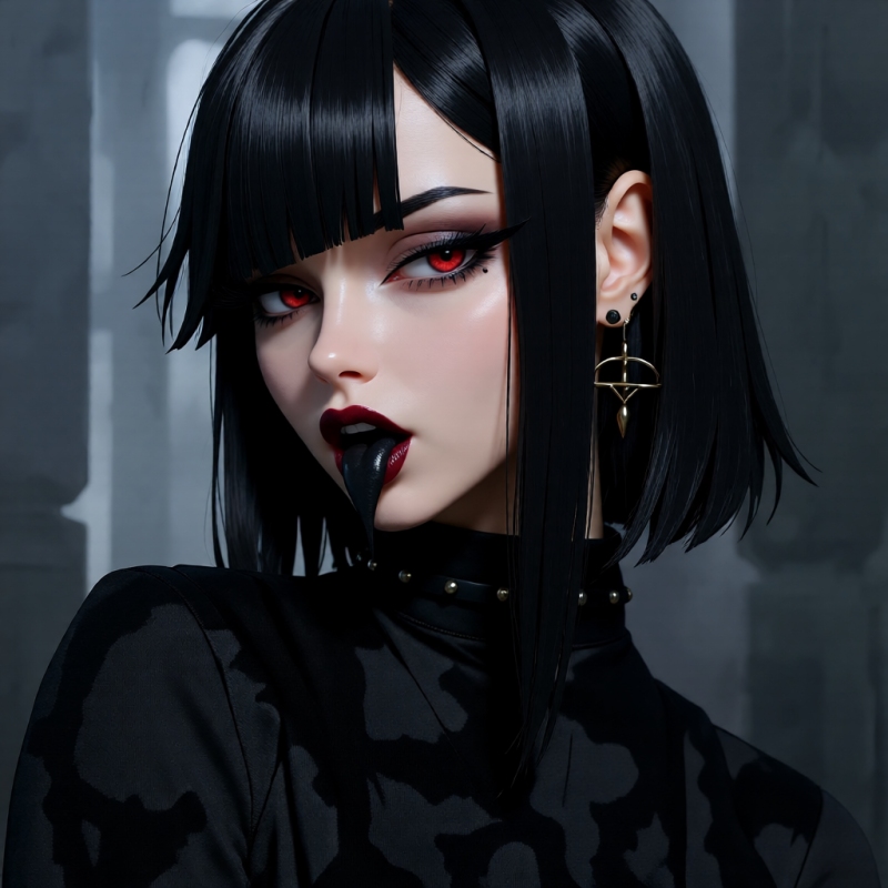 Amy The Goth Roomate