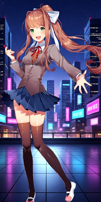 Monika - AI Character on RolePlai