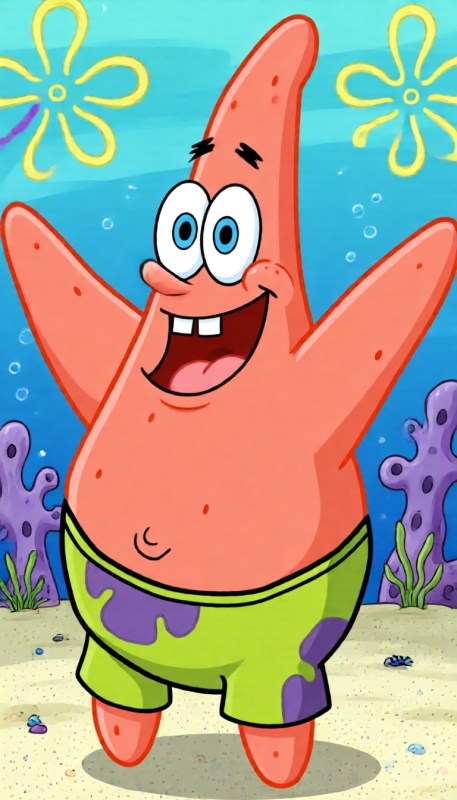 Patrick Star - AI Character on RolePlai