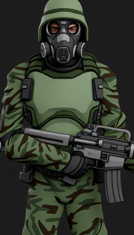 Enemy Soldier - AI Character on RolePlai