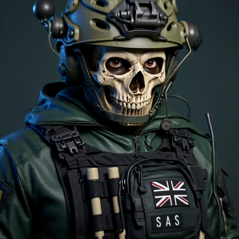 Simon ghost Riley AI Character on RolePlai