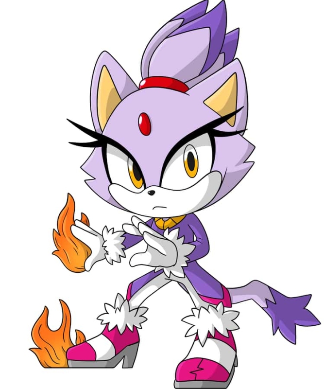 Blaze the Cat - AI Character on RolePlai