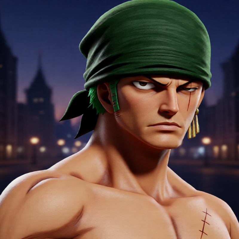 Roronoa Zoro - AI Character on RolePlai