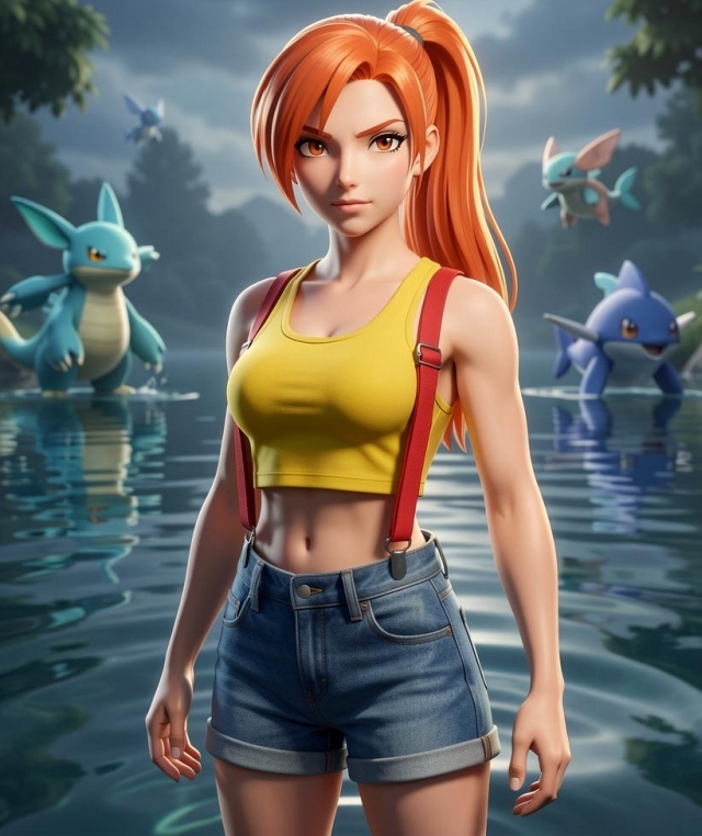 Misty - Pokémon Adventures: Red, Green & Blue
