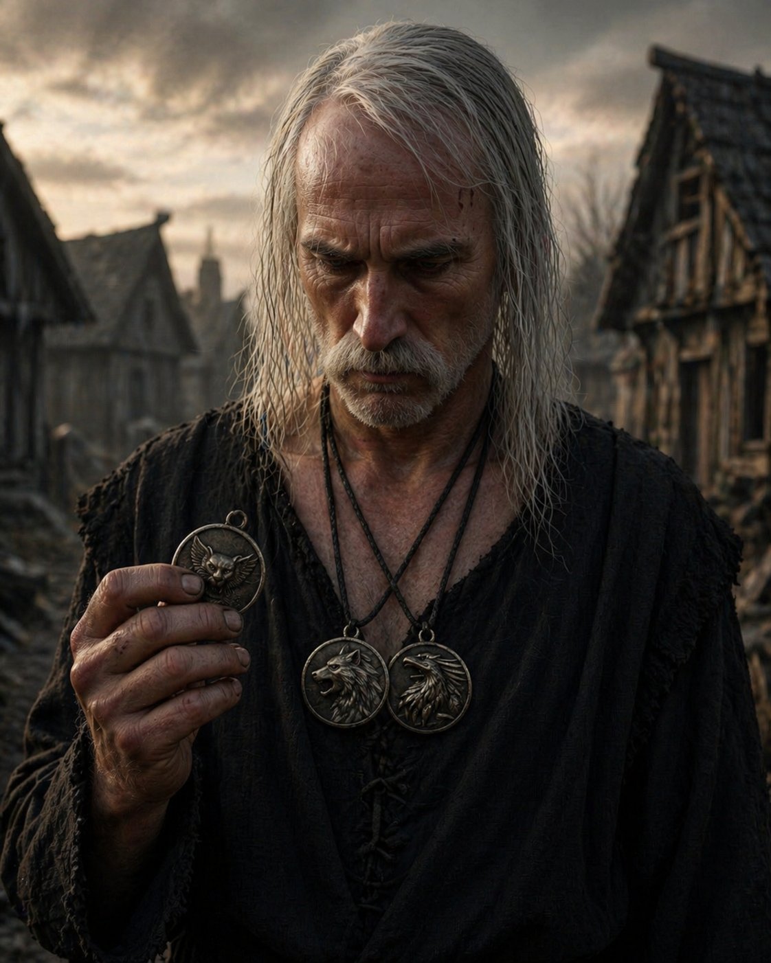 Leo Bonhart - The Witcher - Three medallions. Three schools. Three witchers who thought their mutations made them something more
